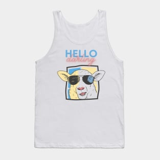 Hello Darling Sheep Tank Top